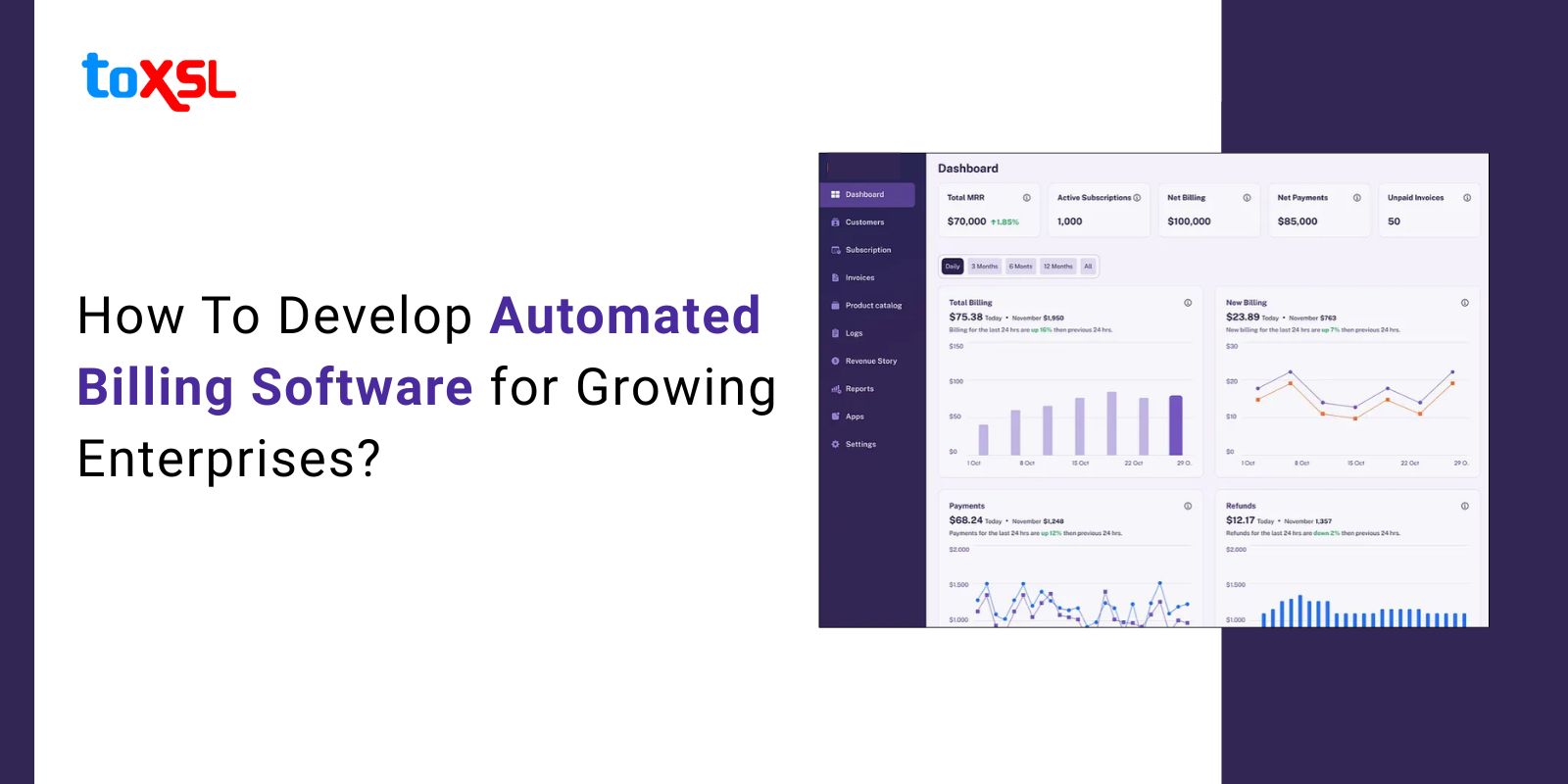 How To Develop Automated Billing Software for Growing Enterprises?